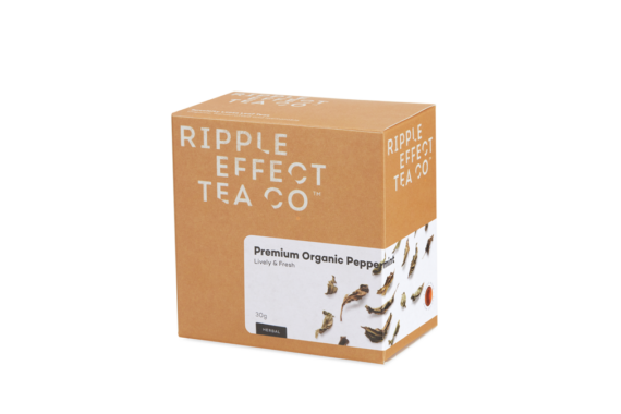 Premium Organic Peppermint Tea - Gift Box - Ripple Effect Tea