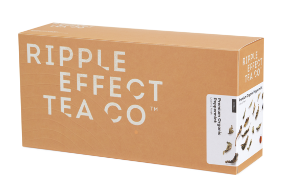 Premium Organic Peppermint Tea - Large Box - Ripple Effect Tea