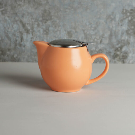 Persimmon Ceramic Tea Pot