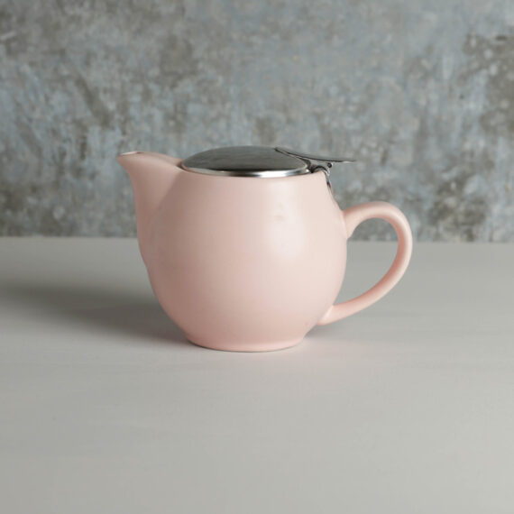 Dusty Pink Ceramic Tea Pot